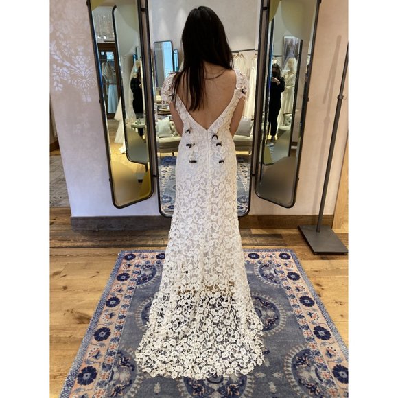 BHLDN Wtoo Francila Wedding Gown Lace Size 4 & 14 - Picture 7 of 9